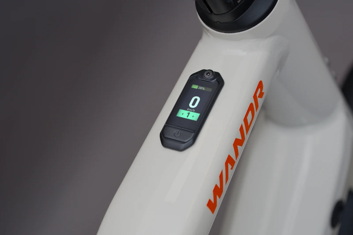 Full-colour top-tube display